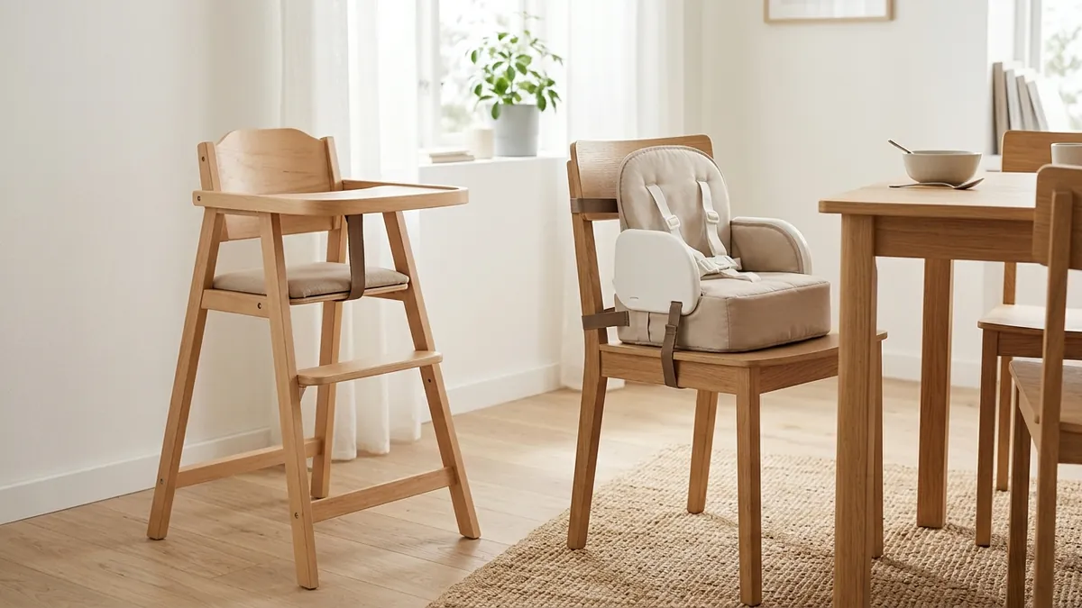 High Chair vs Booster Seat: Which One Fits Your Space, Budget, and Timeline?