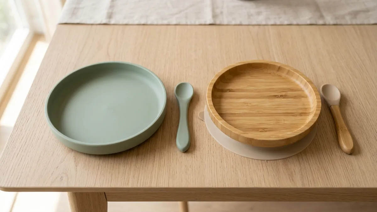 Silicone vs Bamboo Plates for Baby: Which Is Easier to Live With?